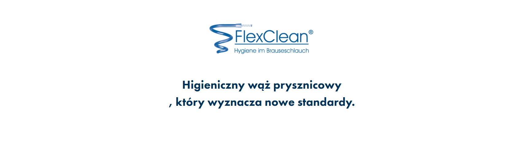 FLEXCLEAN® WĄŻ HIGIENICZNY